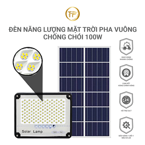 ĐÈN PHA TỔ ONG CHỐNG LÓA NLMT 100W