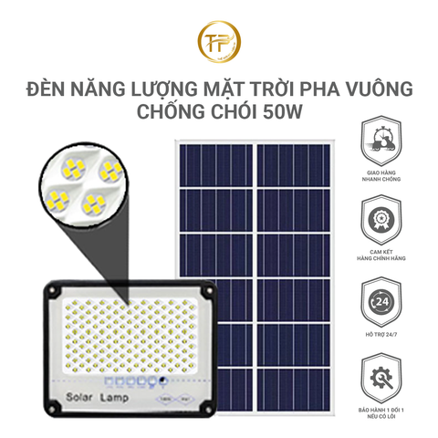 ĐÈN PHA TỔ ONG CHỐNG LÓA NLMT 50W