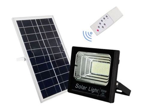 Đèn Pha 200W Năng Lượng Mặt Trời