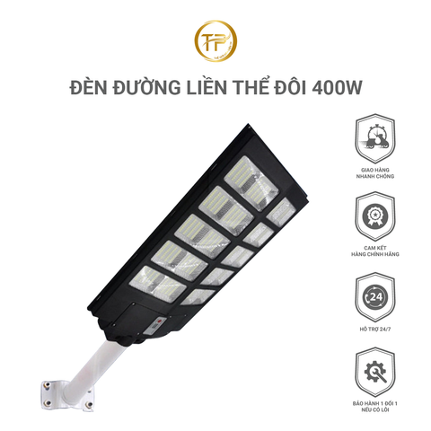 ĐÈN ĐƯỜNG LIỀN THỂ ĐÔI NLMT 400W