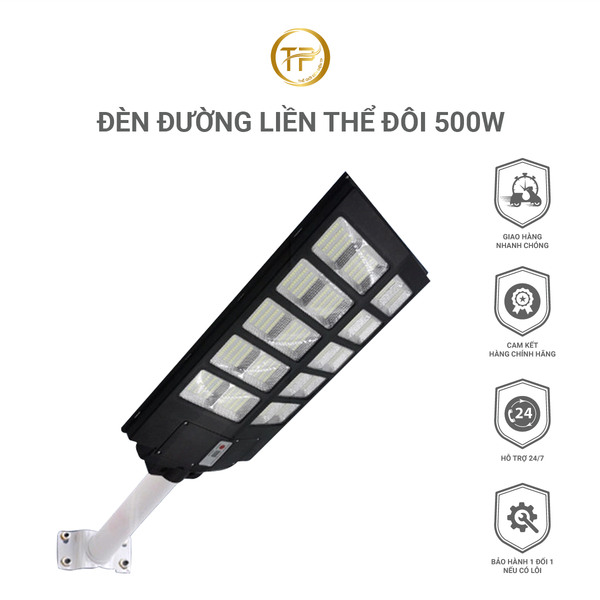 ĐÈN ĐƯỜNG LIỀN THỂ ĐÔI NLMT 500W