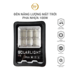 ĐÈN PHA LIỀN THỂ NHỰA CQ NLMT 100W