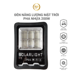 ĐÈN PHA LIỀN THỂ NHỰA CQ NLMT 200W