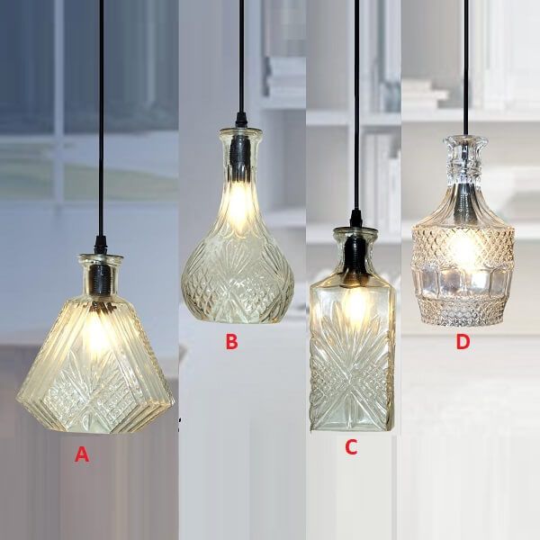 Đèn Thả Thủy Tinh