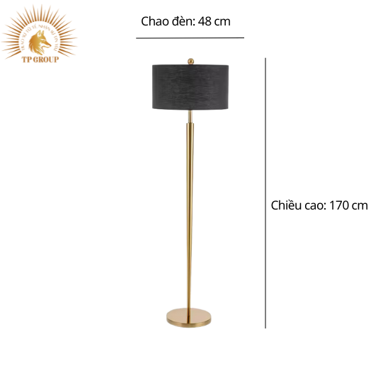 ĐÈN CÂY ĐỨNG CAO CẤP F5173 VRG-DC53721