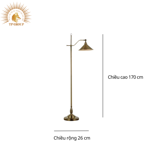 ĐÈN CÂY ĐỨNG CỔ ĐIỂN VRG-LD616