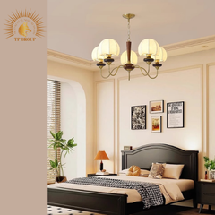 ĐÈN CHÙM PHÒNG KHÁCH RETRO STYLE USA TP-DB570 (đặt hàng từ 10- 15 ngày)