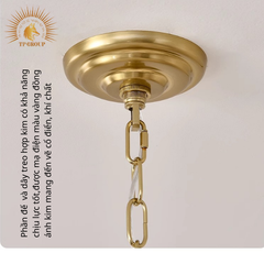 ĐÈN CHÙM PHÒNG KHÁCH RETRO STYLE USA TP-DB570 (đặt hàng từ 10- 15 ngày)