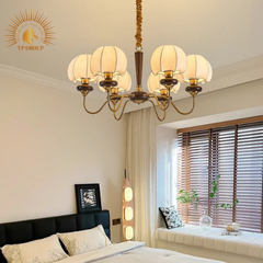 ĐÈN CHÙM PHÒNG KHÁCH RETRO STYLE USA TP-DB570 (đặt hàng từ 10- 15 ngày)