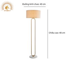 ĐÈN ĐỨNG TRANG TRÍ CAO CẤP F579 VRG-DC579