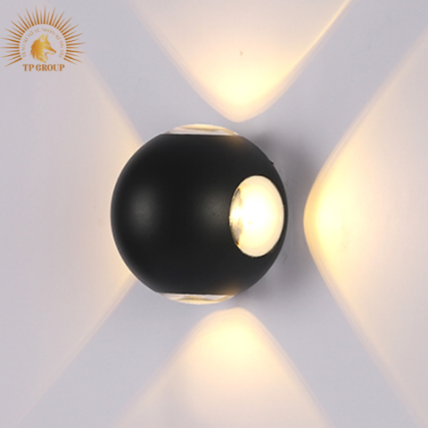 ĐÈN HẮT TƯỜNG NGOÀI TRỜI 4 TIA VIRGO L413 VRG-VNT6020