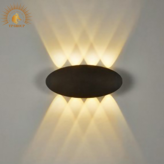 ĐÈN HẮT TƯỜNG NGOÀI TRỜI HÌNH THOI – 8 TIA VIRGO L411 VRG-VNT637