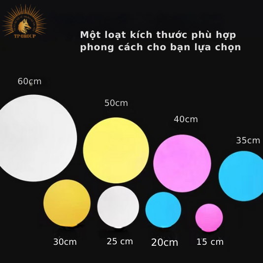 ĐÈN CHIẾU SÁNG CẢNH QUAN, ĐÈN CẦU LED PHÁT SÁNG TP-DB574 SẠC PIN (đặt hàng từ 10- 15 ngày)