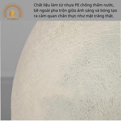 ĐÈN LED MẶT TRĂNG TRANG TRÍ SÂNG VƯỜN NGOÀI TRỜI TP-NLMT501