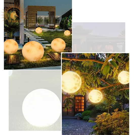 ĐÈN LED MẶT TRĂNG TRANG TRÍ SÂNG VƯỜN NGOÀI TRỜI TP-NLMT501