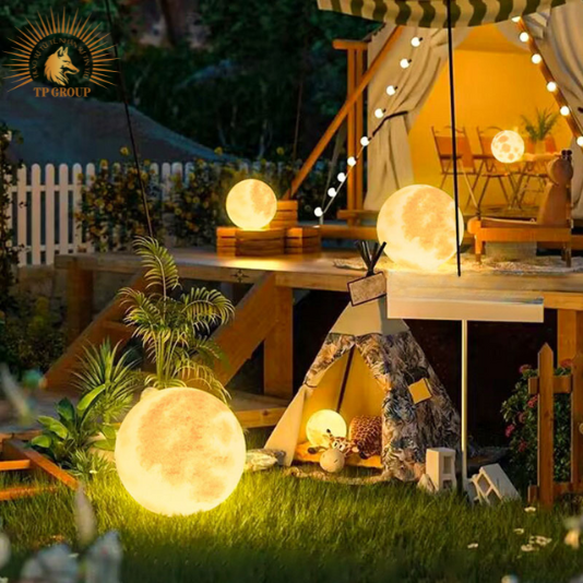 ĐÈN LED MẶT TRĂNG TRANG TRÍ SÂNG VƯỜN NGOÀI TRỜI TP-NLMT501