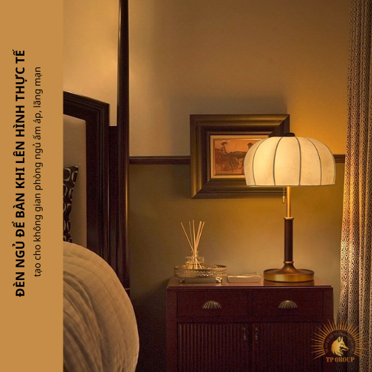 ĐÈN NGỦ ĐỂ BÀN RETRO STYLE  FRANCE TP.BD567 (đặt hàng từ 10- 15 ngày)