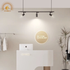 Đèn rọi ray trượt thả trần decor lễ tân công sở MY2023