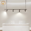 Đèn rọi ray trượt thả trần decor lễ tân công sở MY2023