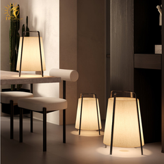 Đèn sàn phong cách Nhật Bản wabi-sabi TP-DS505 (đặt hàng từ 10- 15 ngày)