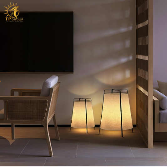 Đèn sàn phong cách Nhật Bản wabi-sabi TP-DS505 (đặt hàng từ 10- 15 ngày)