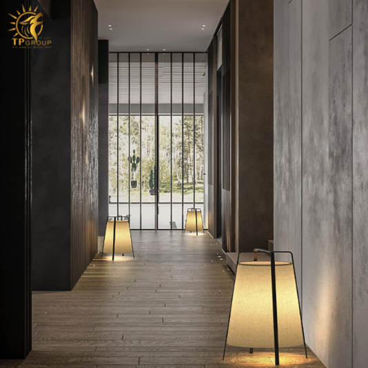 Đèn sàn phong cách Nhật Bản wabi-sabi TP-DS505 (đặt hàng từ 10- 15 ngày)