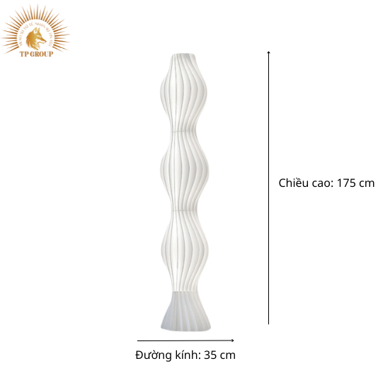 ĐÈN SÀN XẾP LI NGHỆ THUẬT PHONG CÁCH BẮC ÂU TP-DS501 (đặt hàng từ 10- 15 ngày)