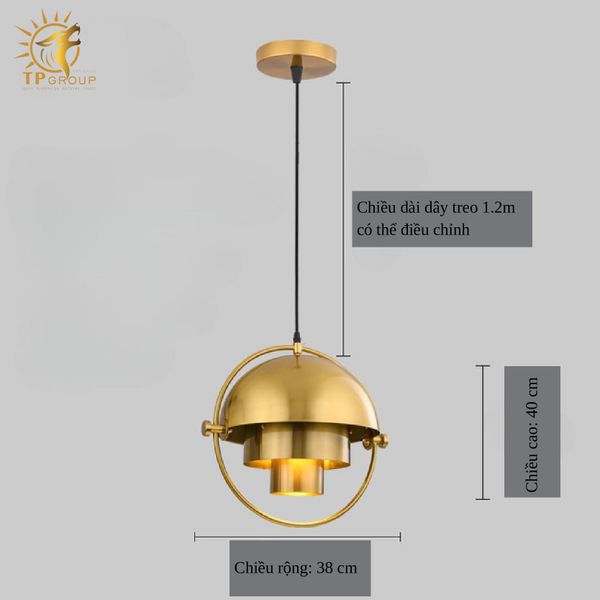 ĐÈN THẢ CHAU HIỆN ĐẠI TỐI GIẢN AL-P048M (đặt hàng từ 10- 15 ngày)