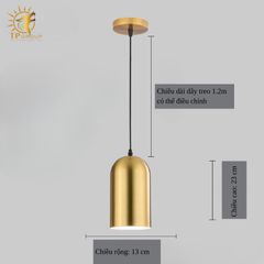 ĐÈN THẢ CHAU HIỆN ĐẠI TỐI GIẢN AL-P048M (đặt hàng từ 10- 15 ngày)