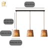 ĐÈN THẢ GIẢ GỖ PHONG CÁCH NHẬT BẢN TP-DT507 (đặt hàng từ 10- 15 ngày)