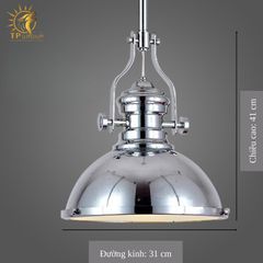ĐÈN THẢ CHAO PHONG CÁCH RETRO CHÂU ÂU TP-DT508 (đặt hàng từ 10- 15 ngày)