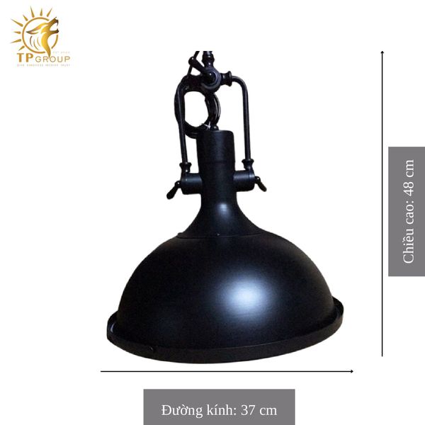 ĐÈN THẢ CHAO PHONG CÁCH RETRO CHÂU ÂU TP-DT508 (đặt hàng từ 10- 15 ngày)