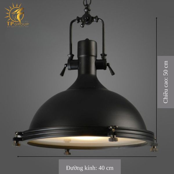 ĐÈN THẢ CHAO PHONG CÁCH RETRO CHÂU ÂU TP-DT508 (đặt hàng từ 10- 15 ngày)