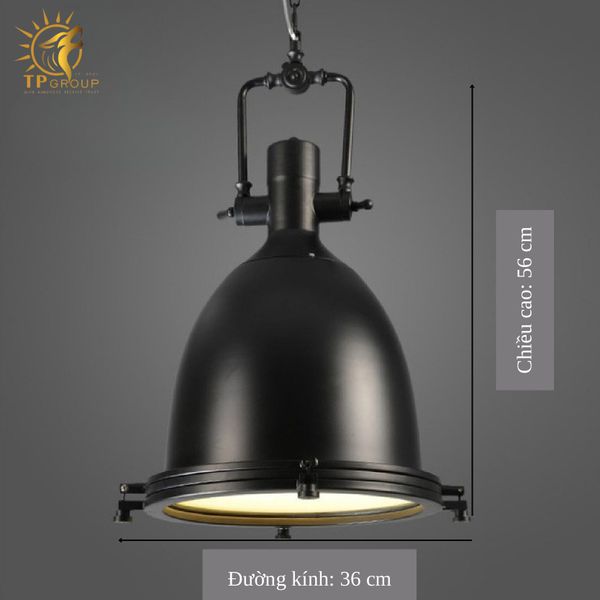 ĐÈN THẢ CHAO PHONG CÁCH RETRO CHÂU ÂU TP-DT508 (đặt hàng từ 10- 15 ngày)