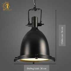 ĐÈN THẢ CHAO PHONG CÁCH RETRO CHÂU ÂU TP-DT508 (đặt hàng từ 10- 15 ngày)