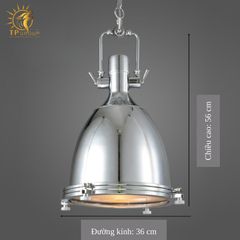 ĐÈN THẢ CHAO PHONG CÁCH RETRO CHÂU ÂU TP-DT508 (đặt hàng từ 10- 15 ngày)