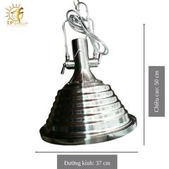 ĐÈN THẢ CHAO PHONG CÁCH RETRO CHÂU ÂU TP-DT508 (đặt hàng từ 10- 15 ngày)