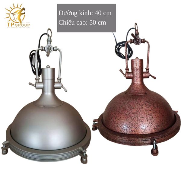ĐÈN THẢ CHAO PHONG CÁCH RETRO CHÂU ÂU TP-DT508 (đặt hàng từ 10- 15 ngày)