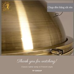 ĐÈN THẢ CHAO PHONG CÁCH RETRO CHÂU ÂU TP-DT508 (đặt hàng từ 10- 15 ngày)