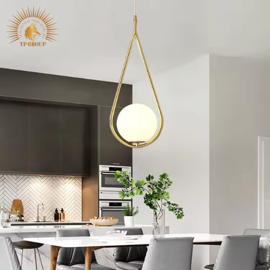 ĐÈN THẢ THỦY TINH TRANG TRÍ P7012 VRG-D7012