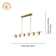 ĐÈN THẢ TRANG TRÍ PHONG CÁCH HIỆN ĐẠI TTK108N6 VRG-CN241