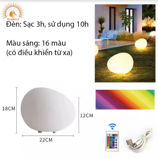 ĐÈN TRANG TRÍ BÃI CỎ CẢNH QUAN SÂN VƯỜN LC444 TP-NLMT502