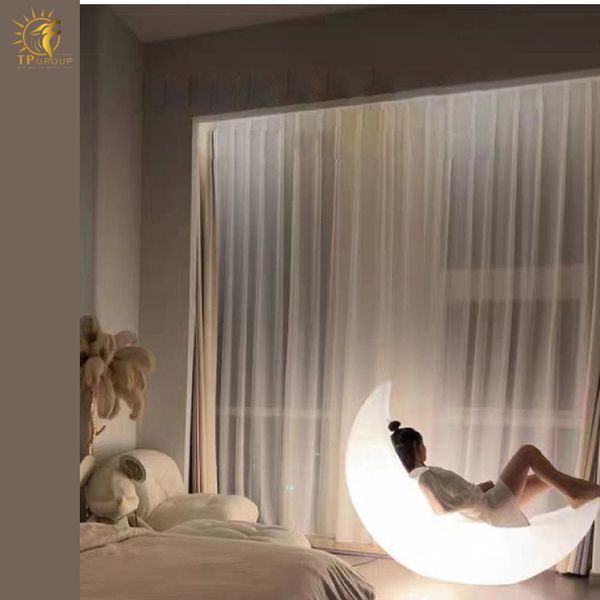 Đèn trang trí ngoài trời mặt trăng nghệ thuật W193 (đặt hàng từ 10- 15 ngày)