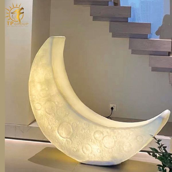 Đèn trang trí ngoài trời mặt trăng nghệ thuật W193 (đặt hàng từ 10- 15 ngày)