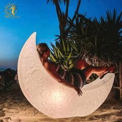 Đèn trang trí ngoài trời mặt trăng nghệ thuật W193 (đặt hàng từ 10- 15 ngày)