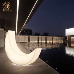 Đèn trang trí ngoài trời mặt trăng nghệ thuật W193 (đặt hàng từ 10- 15 ngày)