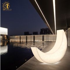 Đèn trang trí ngoài trời mặt trăng nghệ thuật W193 (đặt hàng từ 10- 15 ngày)