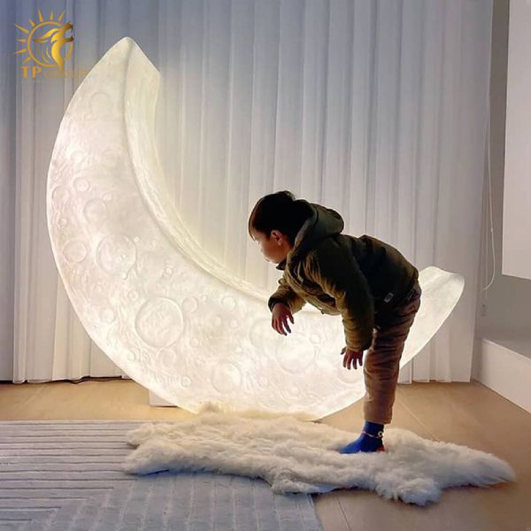 Đèn trang trí ngoài trời mặt trăng nghệ thuật W193 (đặt hàng từ 10- 15 ngày)