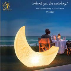 Đèn trang trí ngoài trời mặt trăng nghệ thuật W193 (đặt hàng từ 10- 15 ngày)