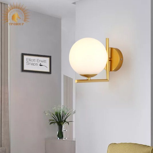 ĐÈN TREO TƯỜNG TRANG TRÍ QUẢ CẦU THỦY TINH VIRGO S139 VRG-CN139